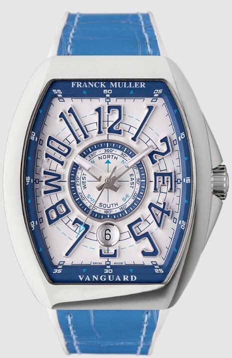 Review Franck Muller VANGUARD MARINER Replica Watch V41SCDTYTMAR ACAC - Click Image to Close